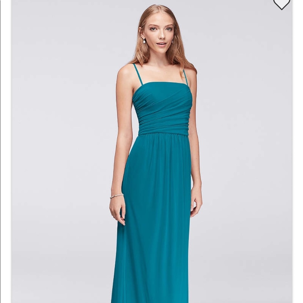 David’s Bridal Oasis color dress - NEW
